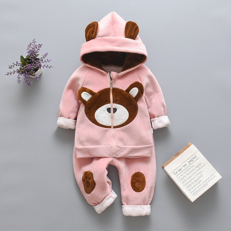 Fashion Baby Boys Clothes Autumn Winter Warm Baby Girls Clothes