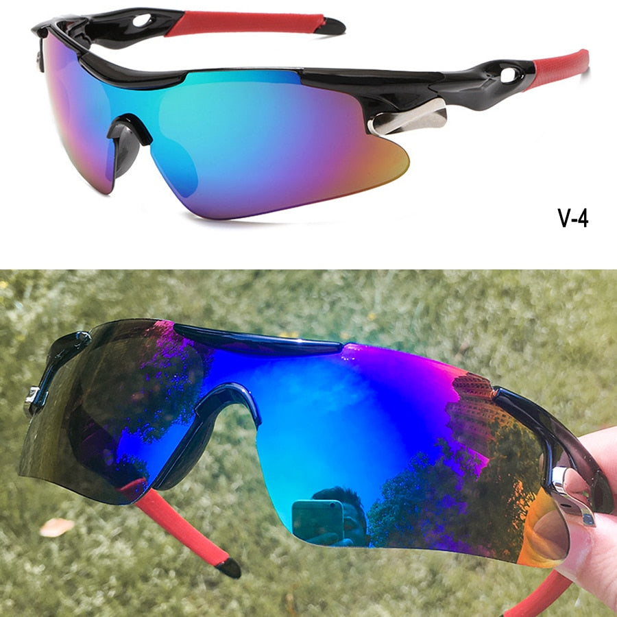 2021 New Outdoor Sport Cycling Eyewear Mountain Bike Bicycle Glasses UV400 Men Women