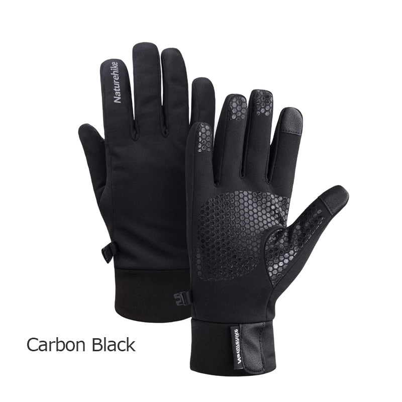 Naturehike NH19S005-T Warm Insulated Winter Touchscreen Fleece Gloves Anti-Slip