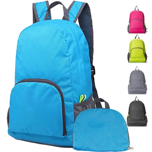 Lightweight Foldable Portable Backpack Travel Outdoor Sports Camping Hiking Bag Women