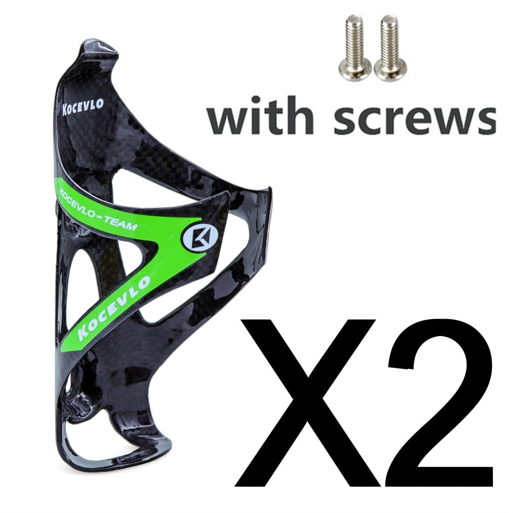 2021 HOT KOCEVLO Full Carbon Fiber Bicycle Water Bottle Cage MTB Road Bike Bottle