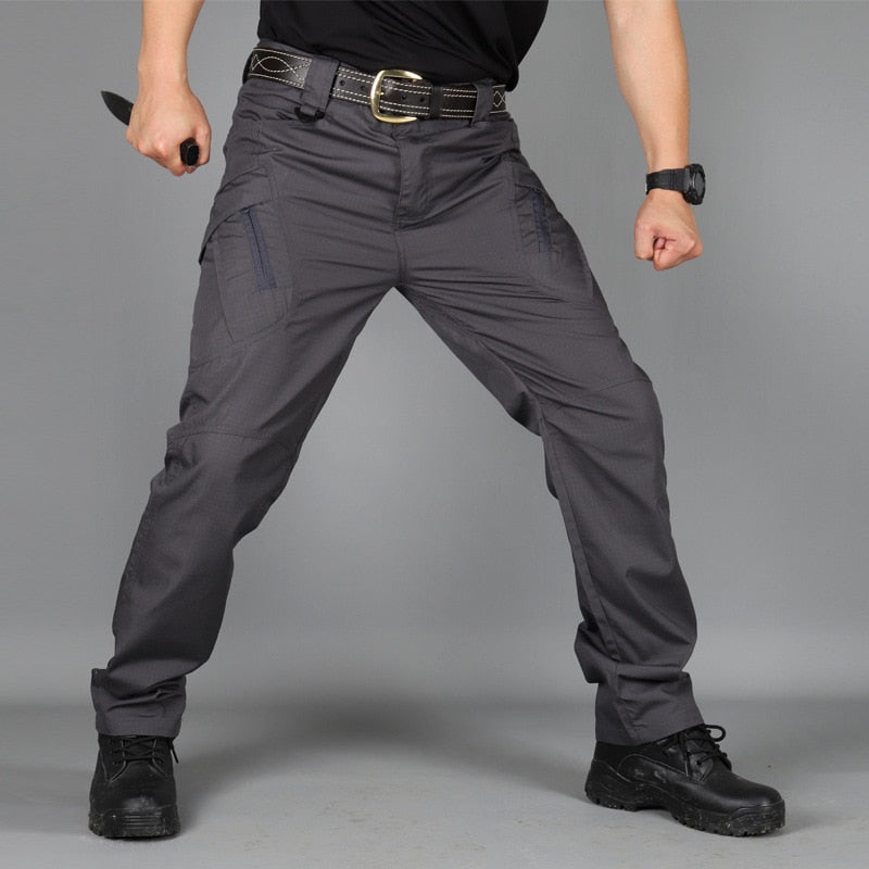 cargo pants men Multi Pocket Outdoor Tactical Sweatpants military army plus size