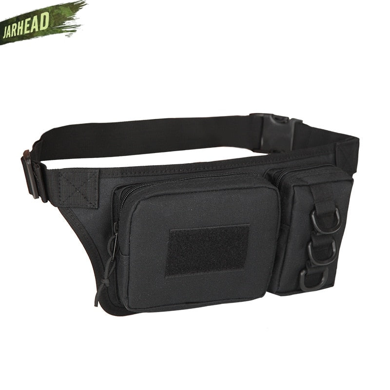 Tactical Waterproof Men Waist Pack Hiking nylon Waist Bag Outdoor Army Military