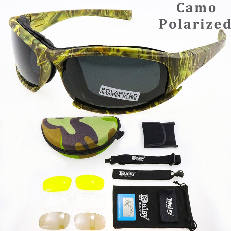 X7 New Polarized Fishing Sunglasses Men Women Fishing Goggles Camping Hiking