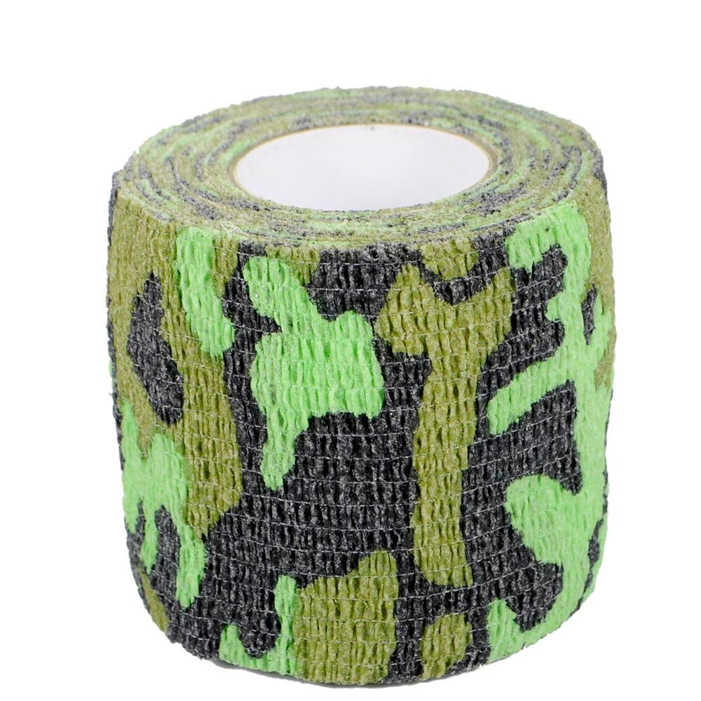 Tactical Camo Stretch Tape Bandage Camping Hunting Camouflage Tape Military First Aid