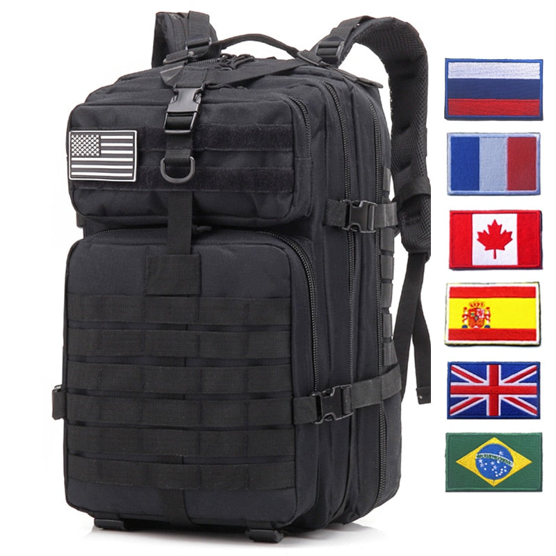 Tactical Backpack 50L Military Backpack Assault Tactical Infantry Rucksack Sports Camping