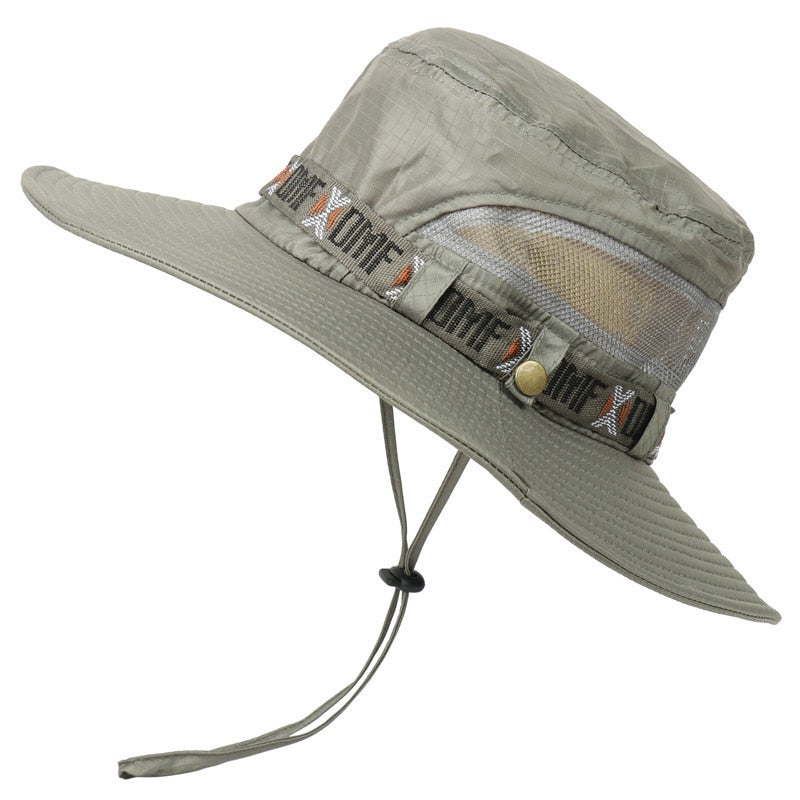 Waterproof Bucket Hat Summer Men Women Boonie Hat Outdoor UV Protection