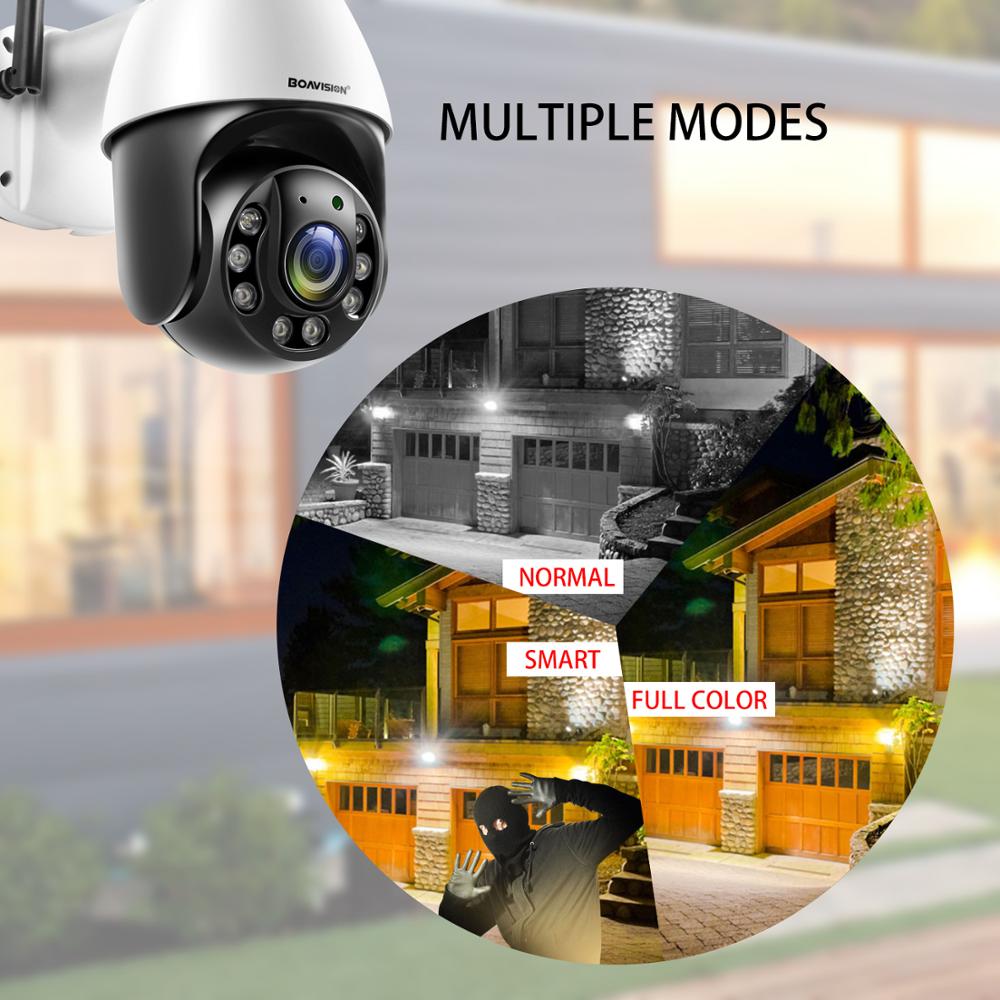 1080P Security Camera Outdoor AI Auto Tracking 2.4G WiFi Home Surveillance Camera