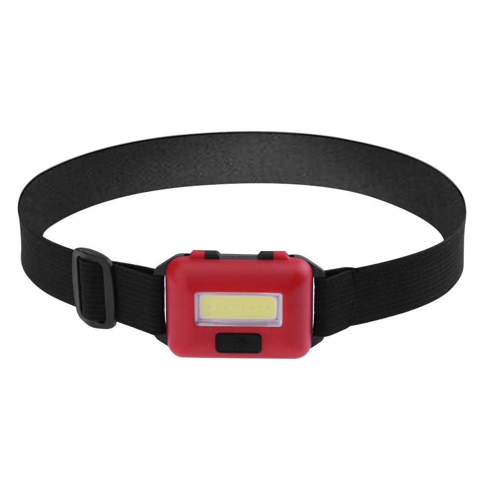 Mini COB LED Headlamp 3 Modes Waterproof Headlight Head Flashlight Torch Lanterna