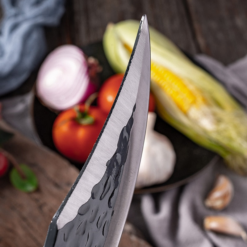 6&#39;&#39; Meat Cleaver Butcher Knife Stainless Steel Hand Forged Boning Knife