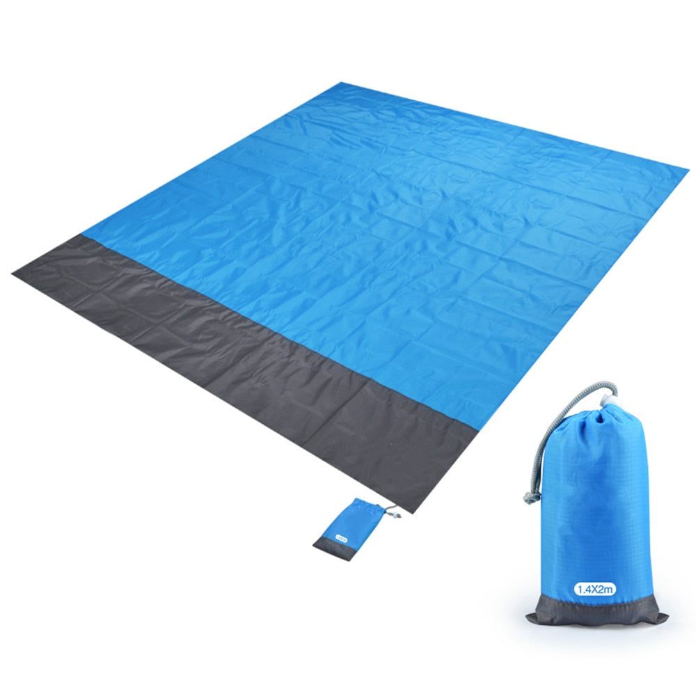 Beach Blanket Sandproof Beach Mat Beach Sheet Waterproof Lightweight Mat