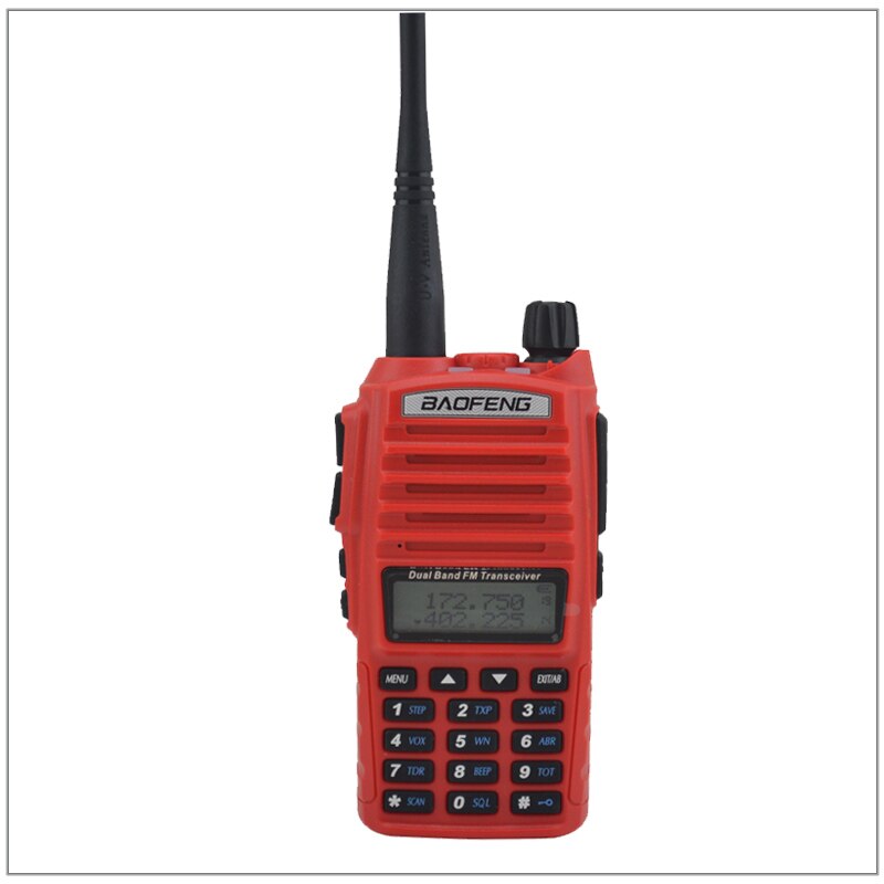 walkie talkie baofeng uv-82 dual band VHF/UHF 136-174/400-520MHz Double PTT 5W