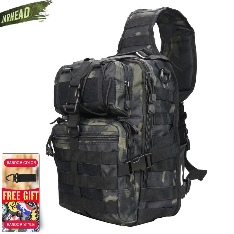 Military Tactical Assault Pack Sling Backpack 900D Army Molle Waterproof EDC Rucksack