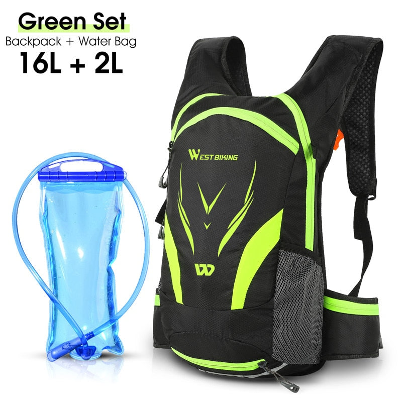 WEST BIKING Bike Bags Portable Waterproof Backpack 10L Cycling Water Bag Outdoor