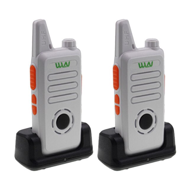 2PCS New WLN KD-C1plus Mini Walkie Talkie KD-C1 plus UHF 400-470MHz Slim