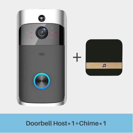 Tuya 1080P WiFi Video Doorbells Smart Security Doorbell Camera with PIR Motion