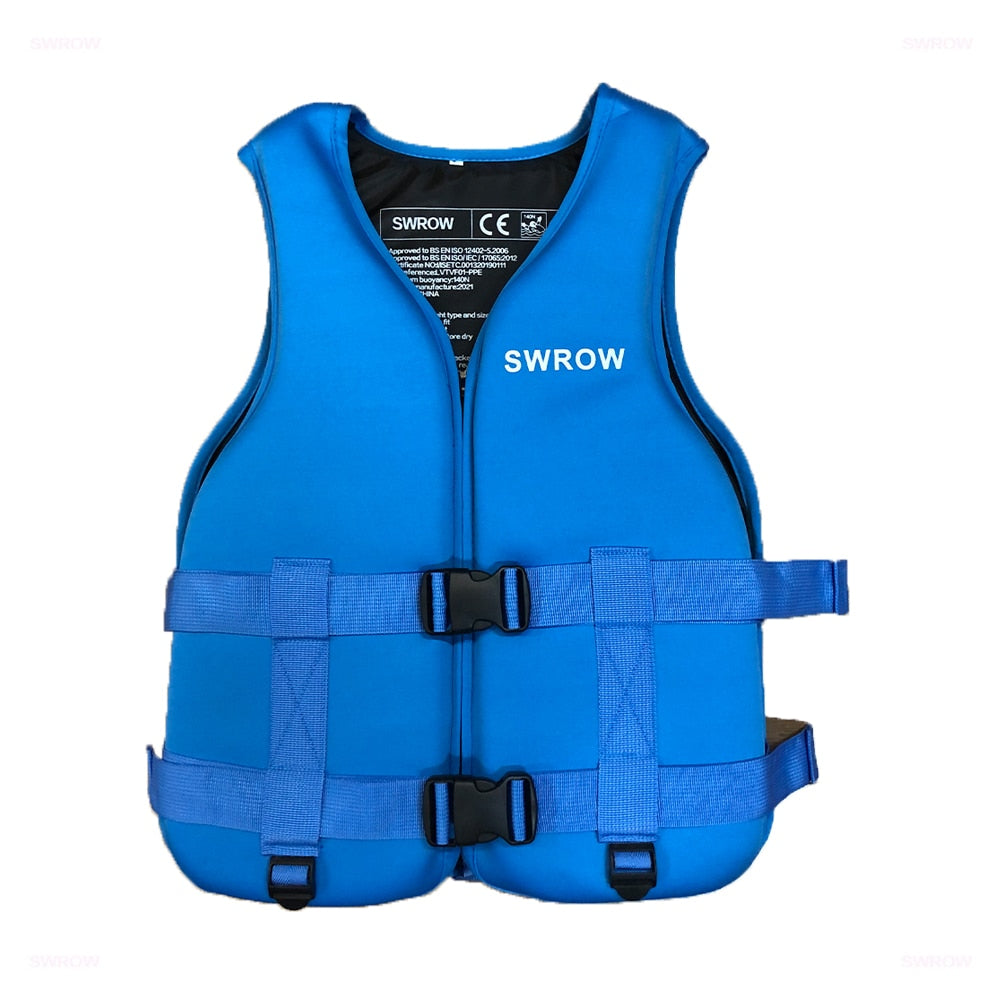 Outdoor rafting Neoprene Life Jacket  for children and adult swimming snorkeling wear