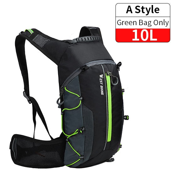 WEST BIKING Bike Bags Portable Waterproof Backpack 10L Cycling Water Bag Outdoor