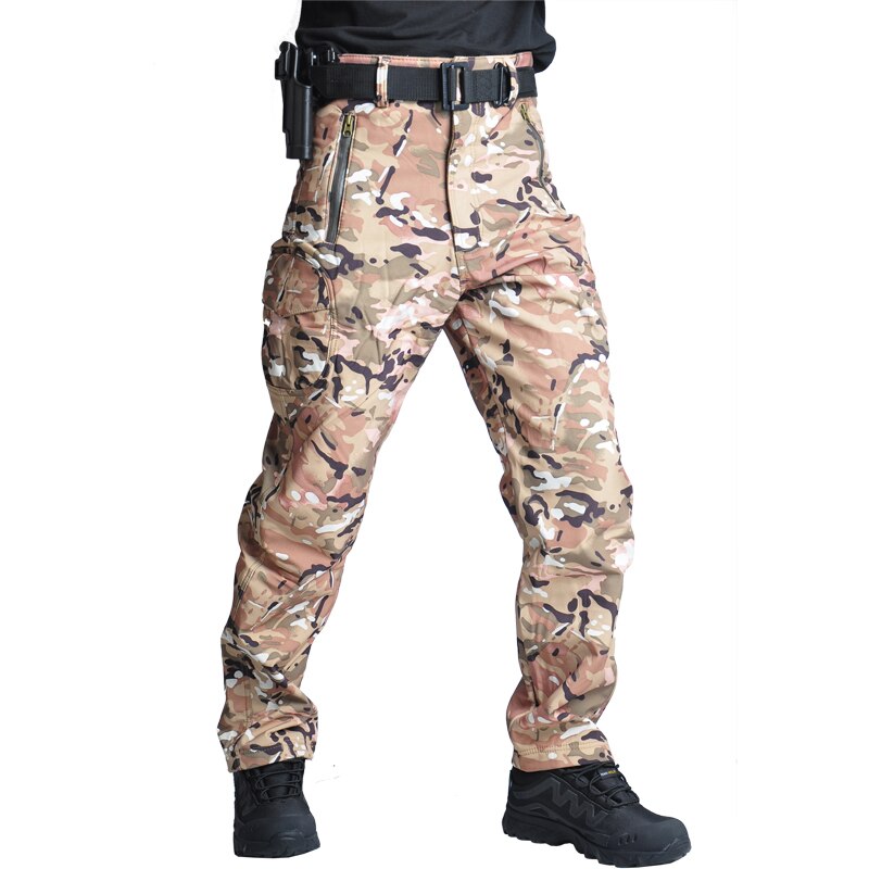 Hiking Army Jackets Men Military Jackets Airsoft Camping Tactical Jacket Pants Soft Shell