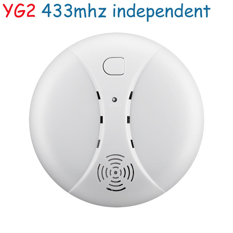 Independent Smoke Detector Sensor Fire Alarm Home Security System Firefighters