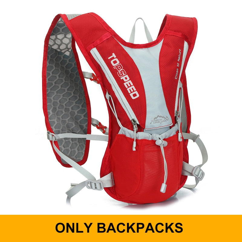 Running, cycling, trail running, hiking, marathon, ultra-light outdoor water bag backpack