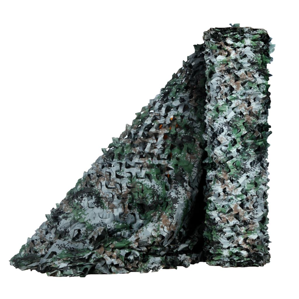 VILEAD Simple Garden Decoration Camouflage Nets Gazebo Mesh Fabric Army Military Camo