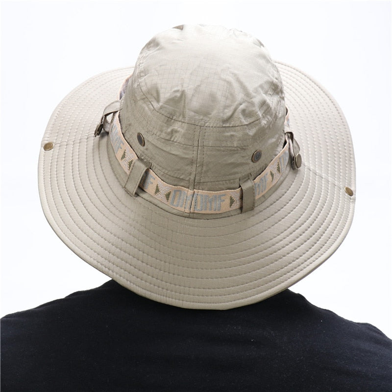 Waterproof Bucket Hat Summer Men Women Boonie Hat Outdoor UV Protection