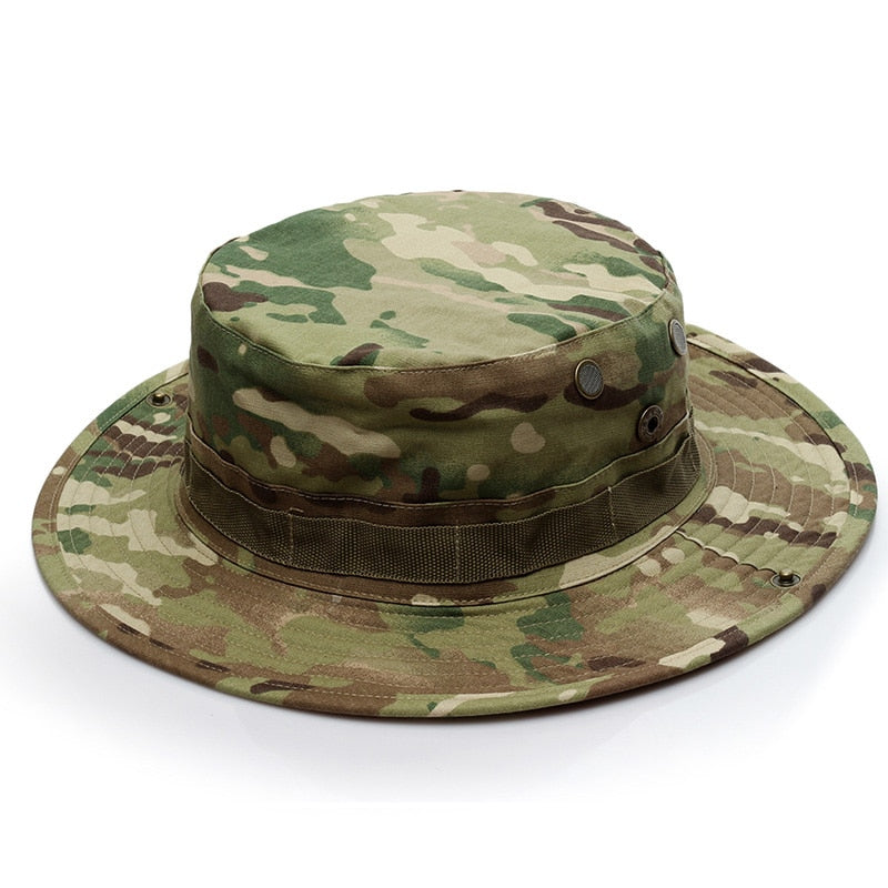 US Army Camouflage BOONIE HAT Thicken Military Tactical Cap Hunting Hiking Climbing