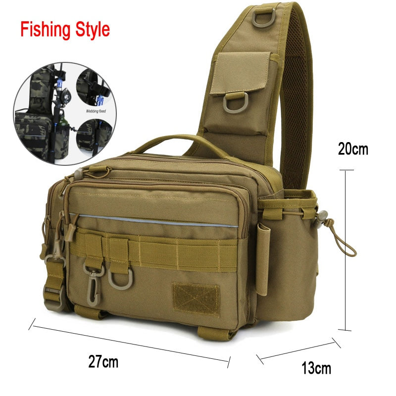 Outdoor Military Shoulder Bag Sports Climbing Backpack Shoulder Tactical Hiking Camping