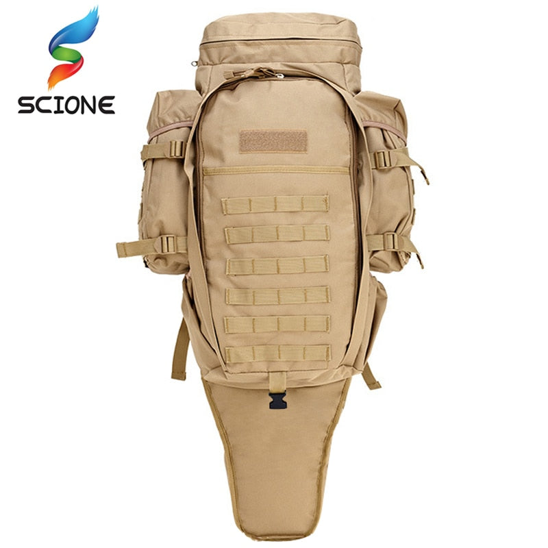 Hot 60L Outdoor Waterproof Military Backpack Pack Rucksack Tactical Bag For Hunting