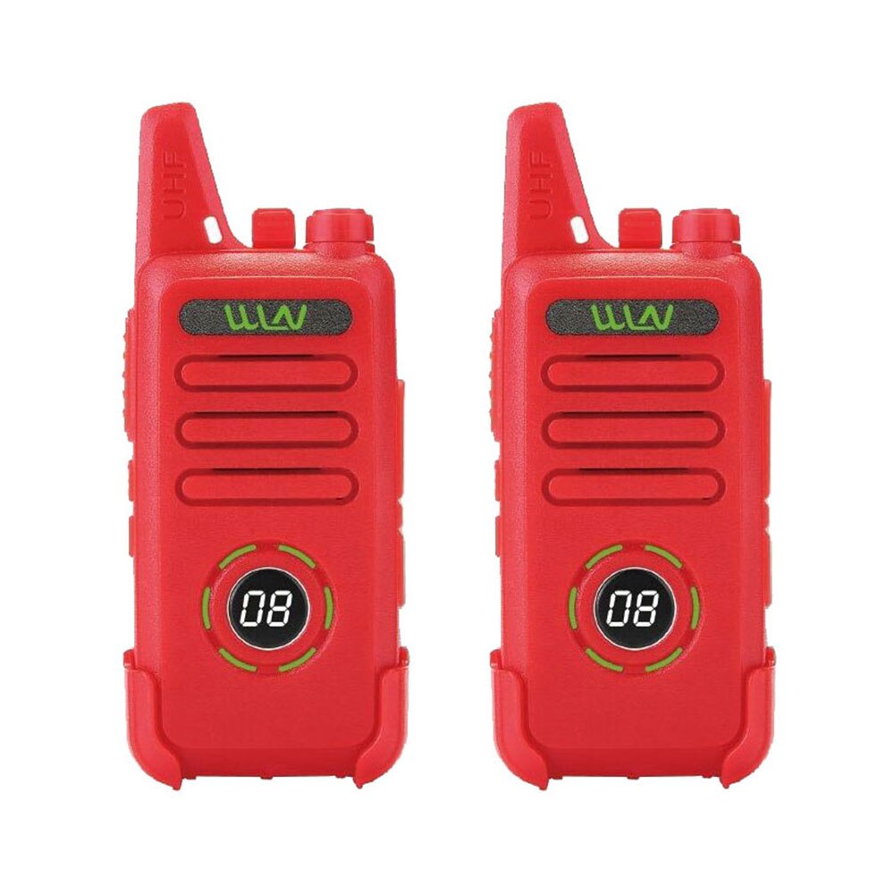 2PCS New WLN KD-C1plus Mini Walkie Talkie KD-C1 plus UHF 400-470MHz Slim