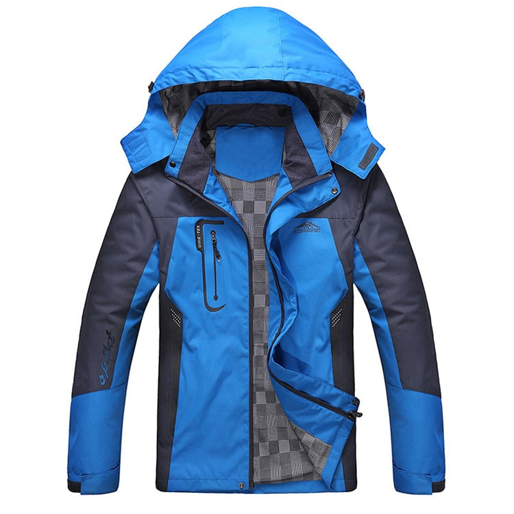 Mountainskin Men Women Spring Autumn Outdoor Hiking Jackets Waterproof