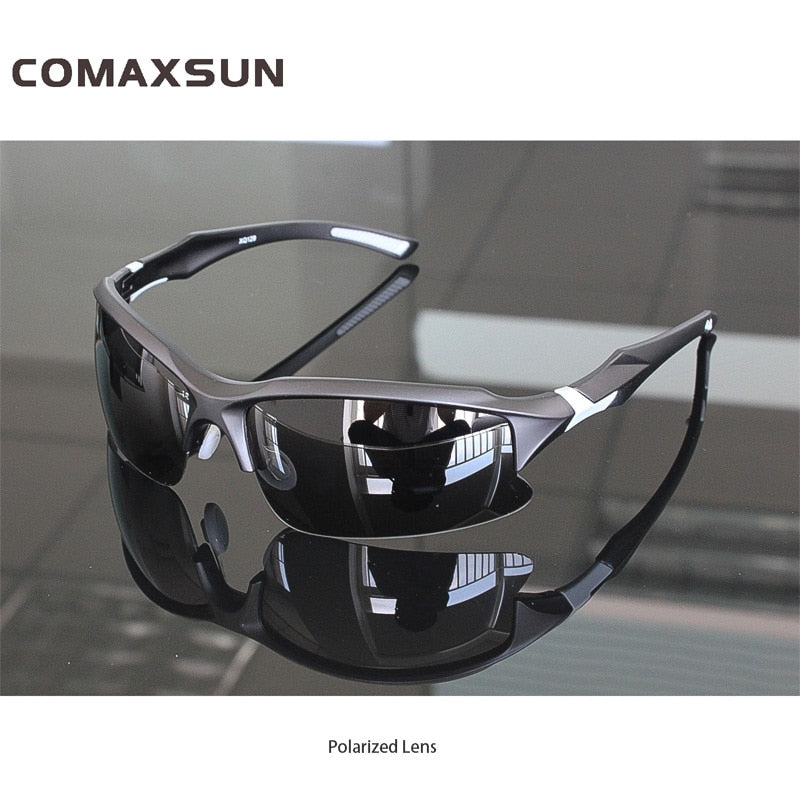 Comaxsun Professional Polarized Cycling Glasses Bike Goggles