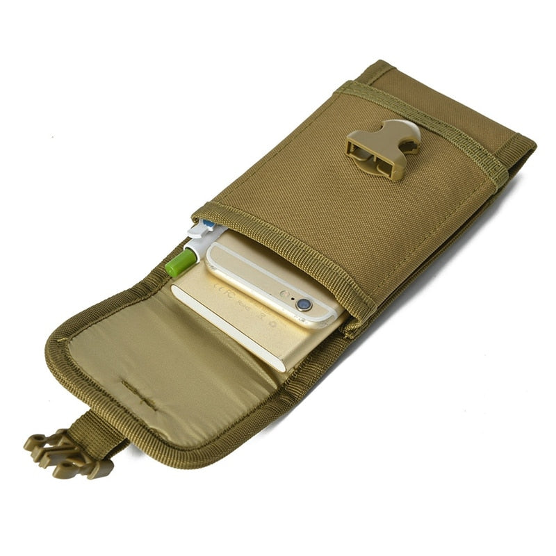 Multifunctional Tactical Military Cell Phone Mobile Phone Belt Pouch Pack Cover for Outdoor