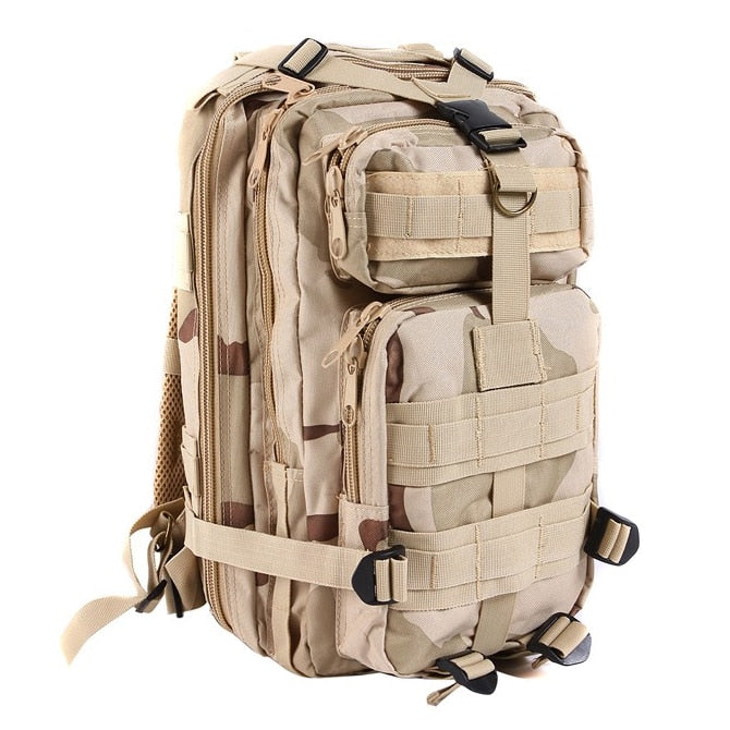 30L Hiking Camping Bag Army Military Tactical Climbing Trekking Storage Rucksack