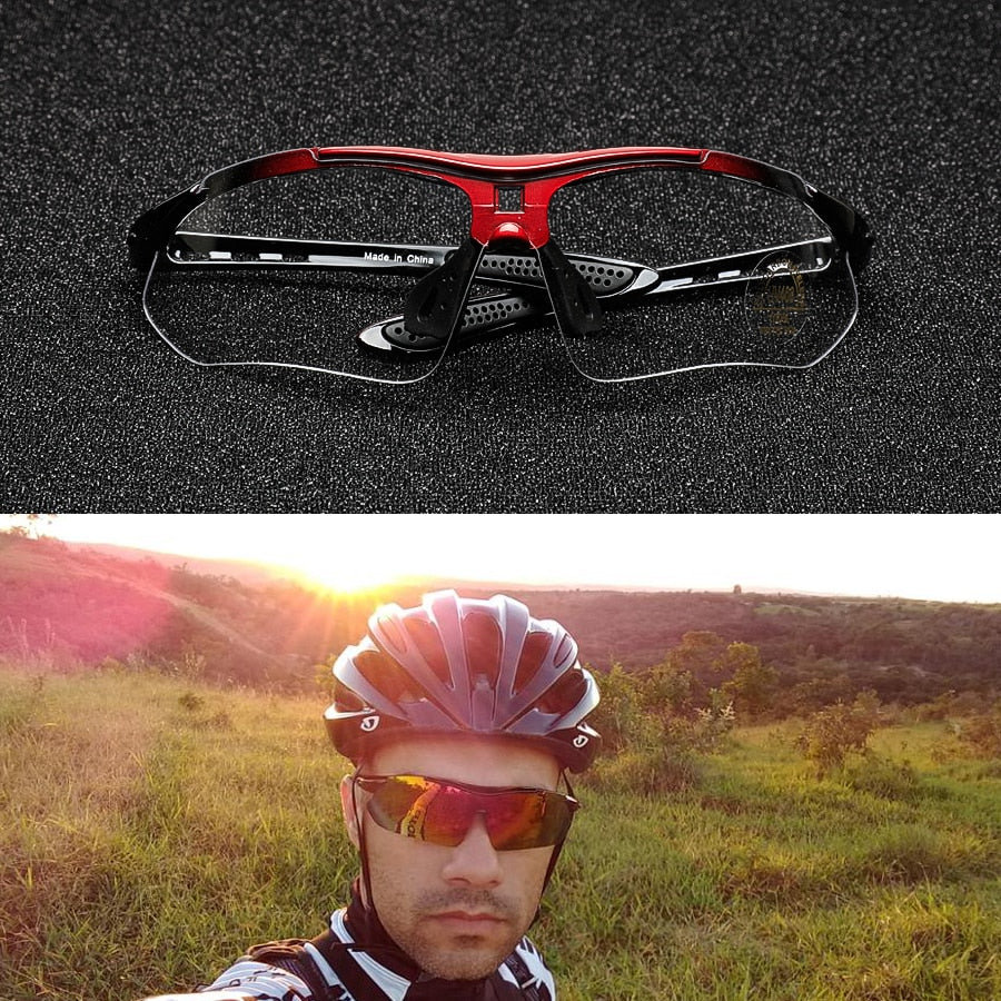 COMAXSUN Professional Polarized Cycling Glasses Bike  Sports Bicycle Sunglasses