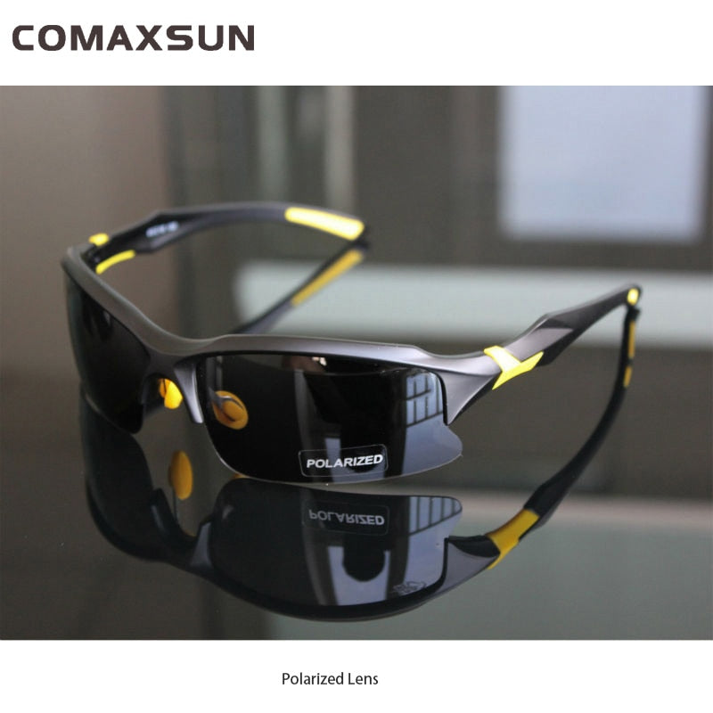 Comaxsun Professional Polarized Cycling Glasses Bike Goggles