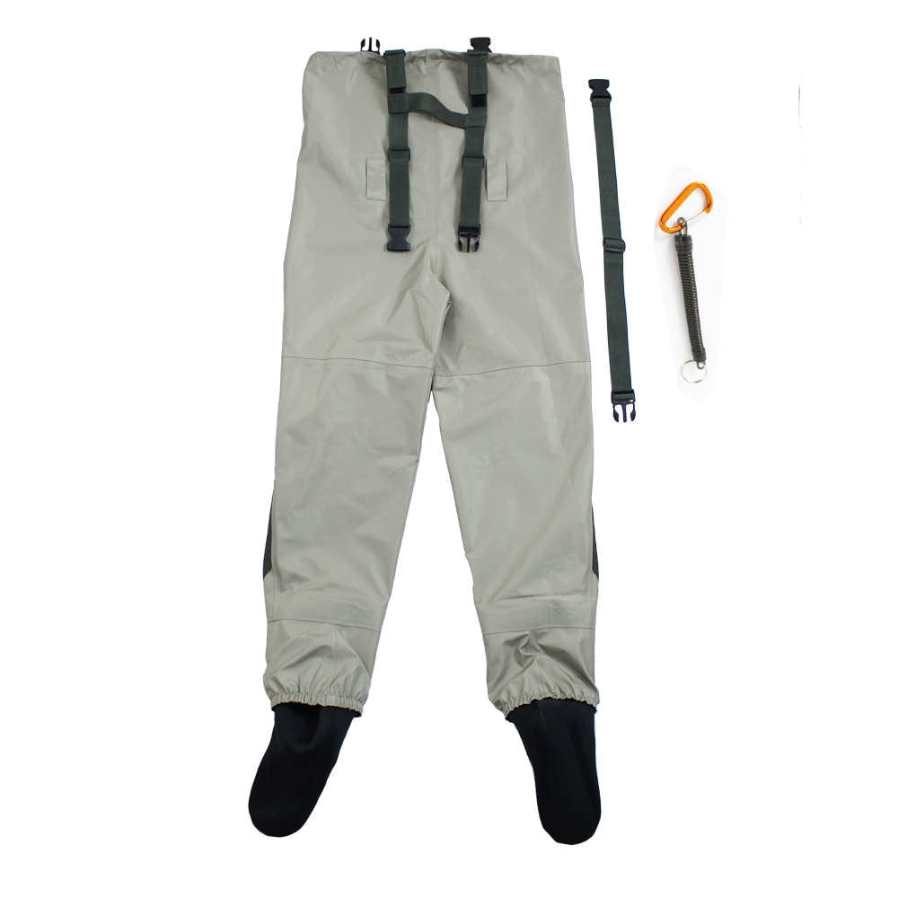 Fly Fishing Chest Waders Breathable Waterproof Stocking foot River Wader Pants