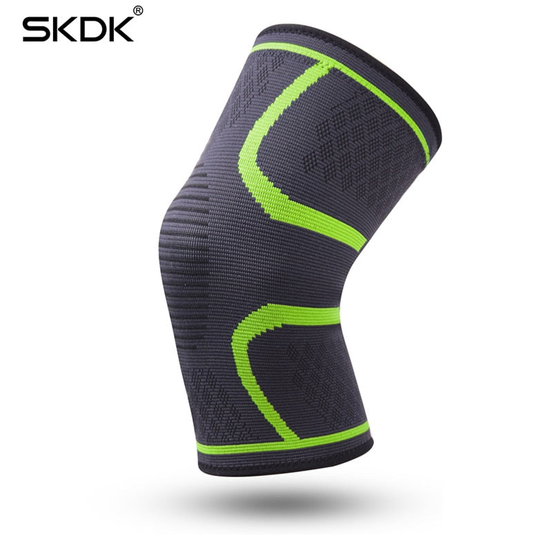 1pc Nylon Elastic Sports Knee Pads Breathable Support Knee Brace Running Fitness