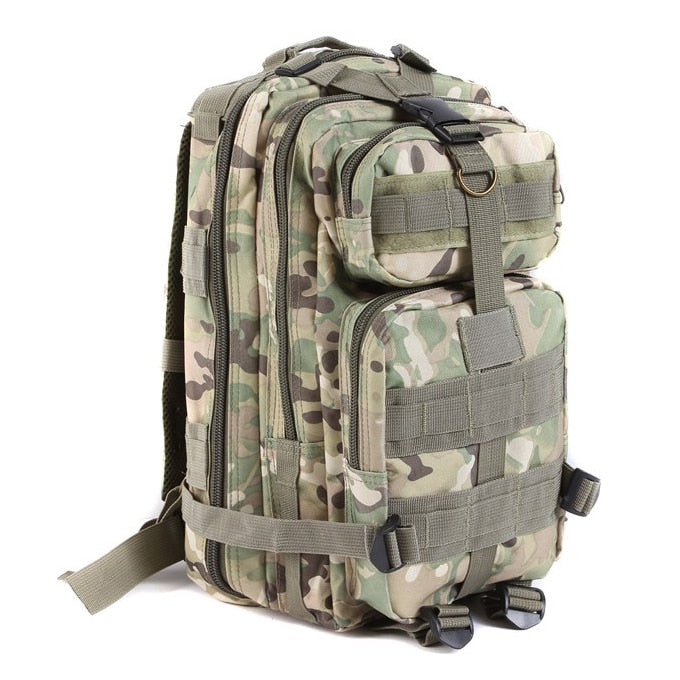 30L Hiking Camping Bag Army Military Tactical Climbing Trekking Storage Rucksack