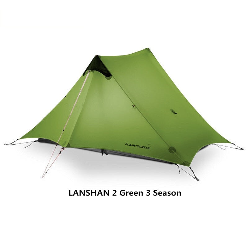 CREED LanShan 2 Person Outdoor Ultralight Camping Tent 3 Season Professional 15D