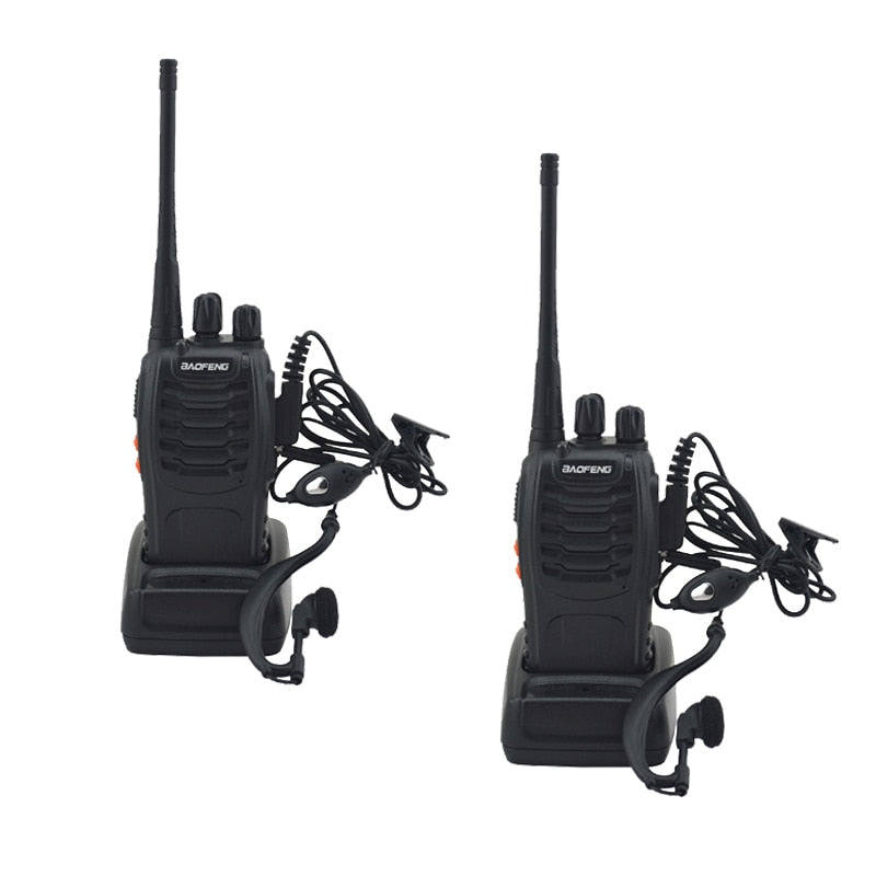 2pcs/lot BAOFENG BF-888S Walkie talkie UHF baofeng 888s UHF 400-470MHz 16CH