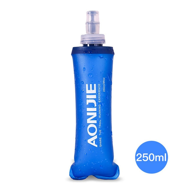 AONIJIE TPU Soft Drink Flask BPA Free Folding Water Bottle Sport Drinkwear