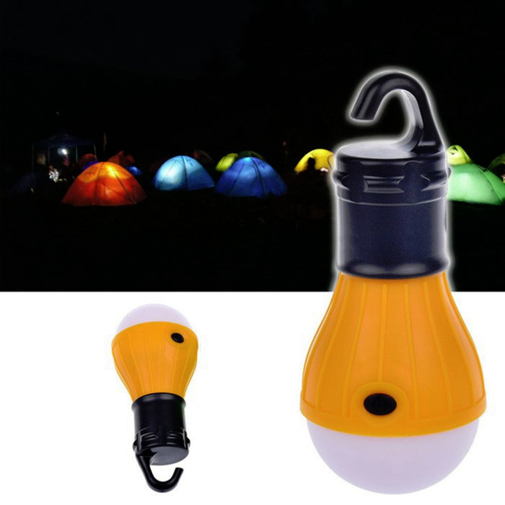 Mini Portable Lantern Emergency light Bulb battery powered camping outdoor Camping