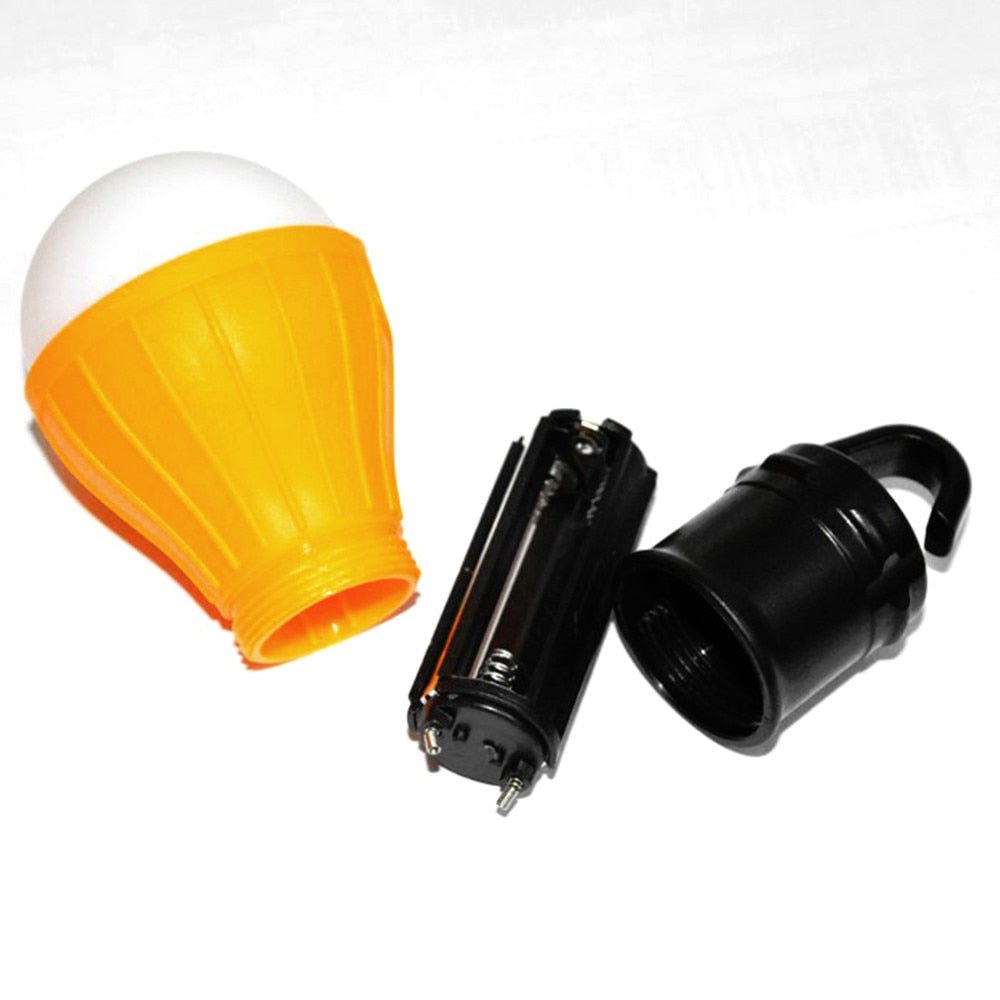 Mini Portable Lantern Emergency light Bulb battery powered camping outdoor Camping