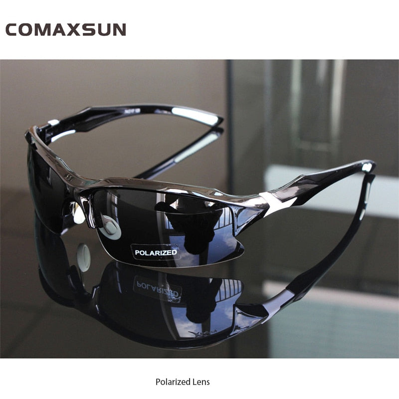 Comaxsun Professional Polarized Cycling Glasses Bike Goggles