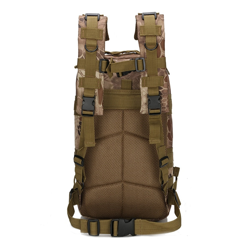 30L Hiking Camping Bag Army Military Tactical Climbing Trekking Storage Rucksack