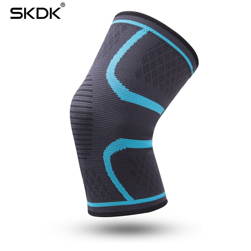 1pc Nylon Elastic Sports Knee Pads Breathable Support Knee Brace Running Fitness