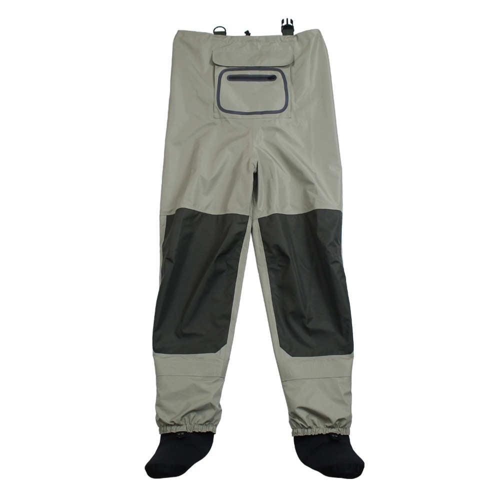 Fly Fishing Chest Waders Breathable Waterproof Stocking foot River Wader Pants