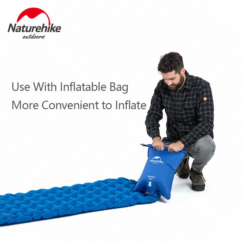 Naturehike Outdoor Camping Mat Inflatable Bag Inflatable Tent Sleeping